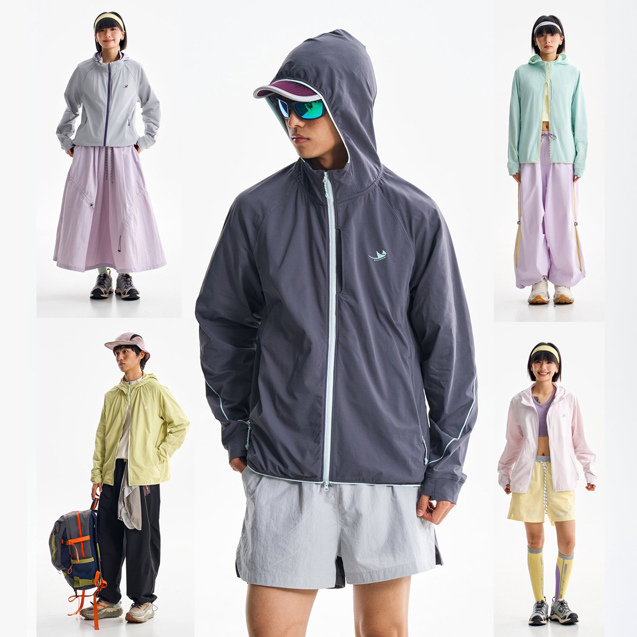 Outdoor Sport Jacket Women'S - Cycling Jackets Ultraviolet Proof Sunscreen Coat