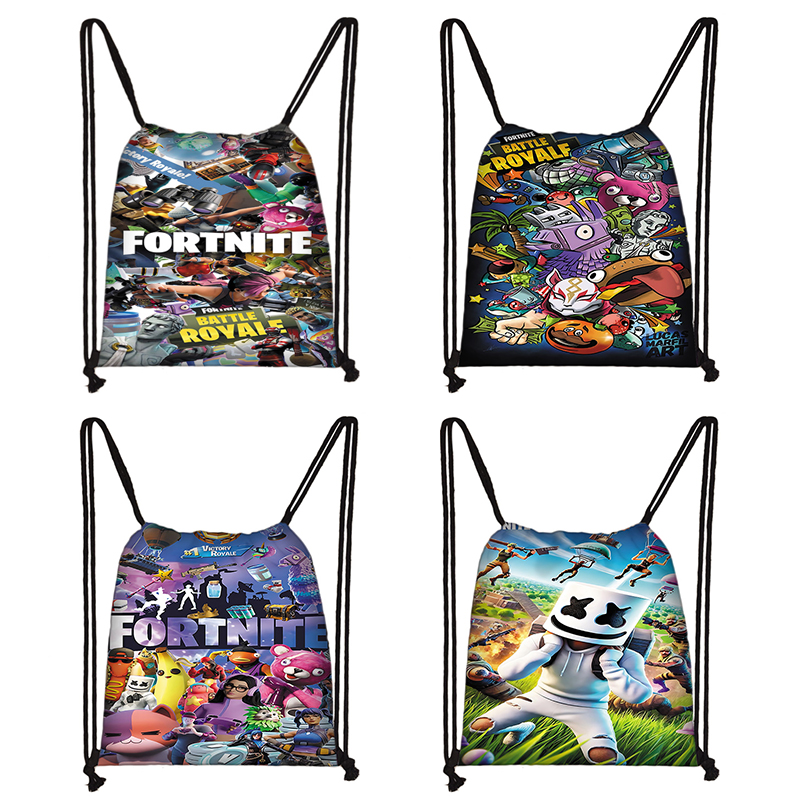 Outdoor Sport Backpack - Child Printed Drawstring for Shopping Bag