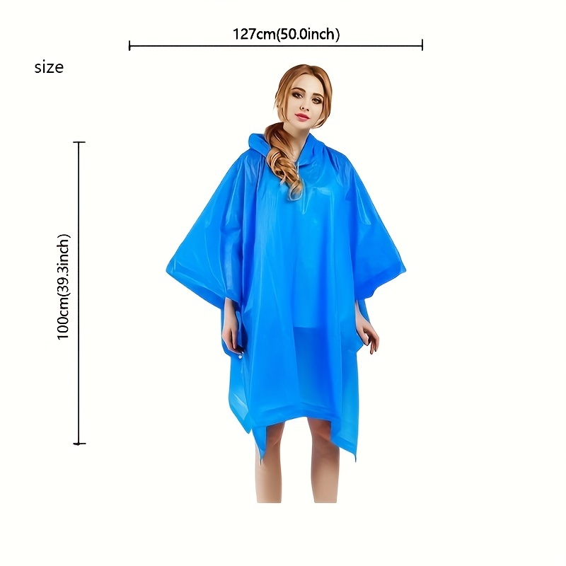 Rain Ponchos For Adults Pouch  - Outdoor Sport Jacket 评论和价格