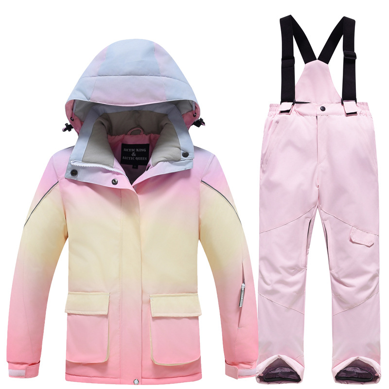 Winter Hooded Jacket Pants Gir - Outdoor Sport Waterproof Jacket 评论和价格
