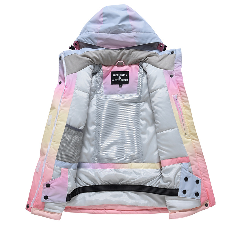 Winter Hooded Jacket Pants Gir - Outdoor Sport Waterproof Jacket 评论和价格