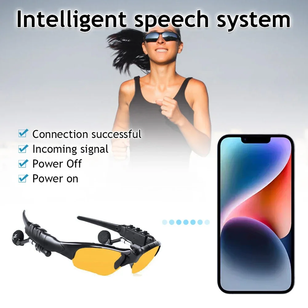 5.0 Stereo Earphones Wireless  - Outdoor Sport Glasses 评论和价格