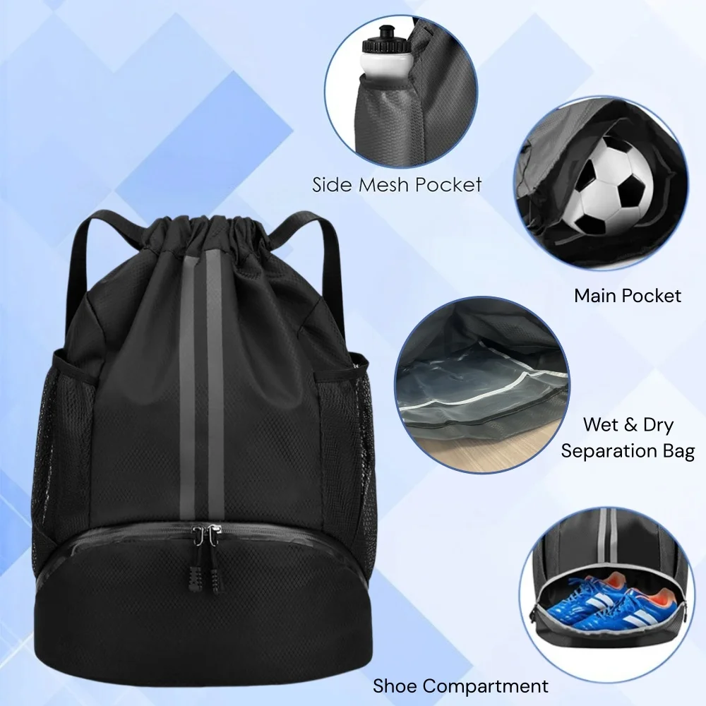 Drawstring Sports Backpack,Lig - Outdoor Sport Backpack 评论和价格