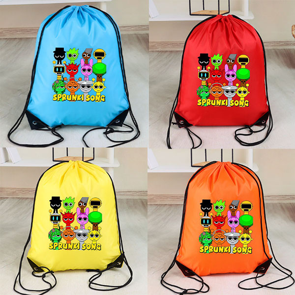Sprunki Drawstring Bag Sports  - Outdoor Sport Backpack 评论和价格