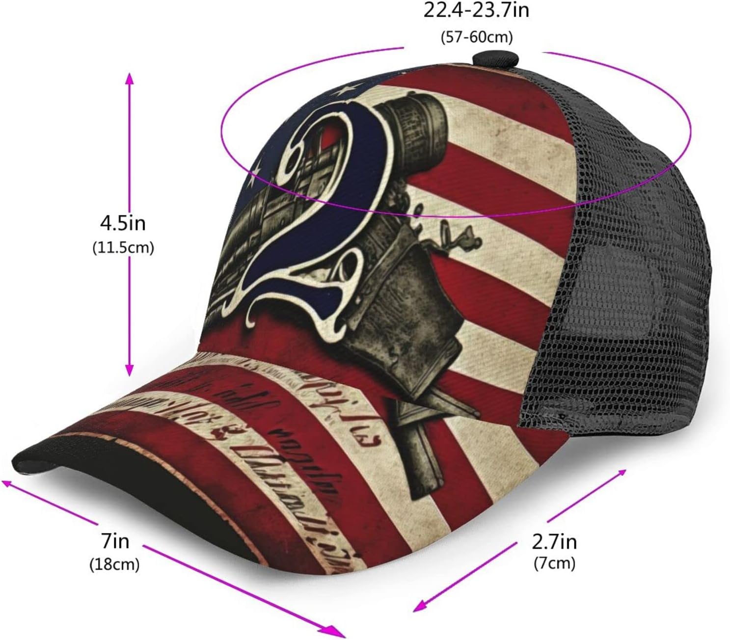 Vintage American Flag USA Seco - Outdoor Sport Usa 评论和价格