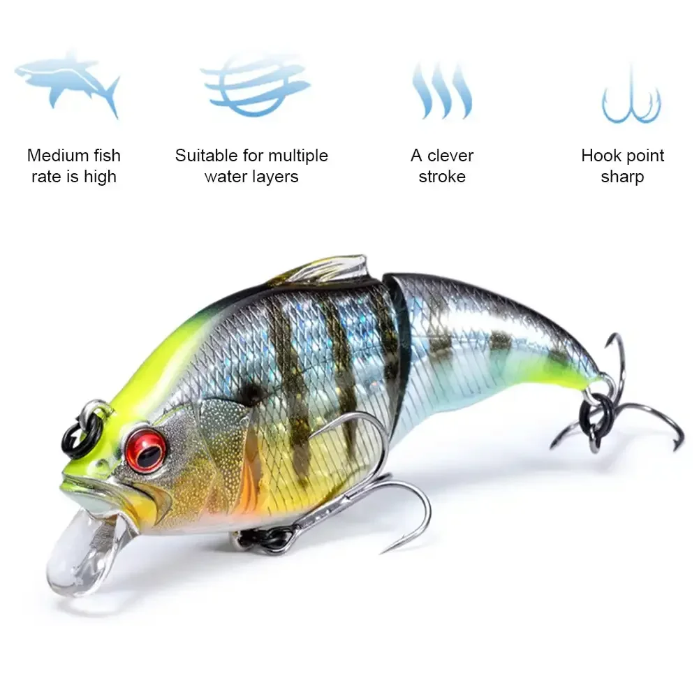 71mm Pike Trout Bass Pesca Har - Outdoor Sports Store 评论和价格