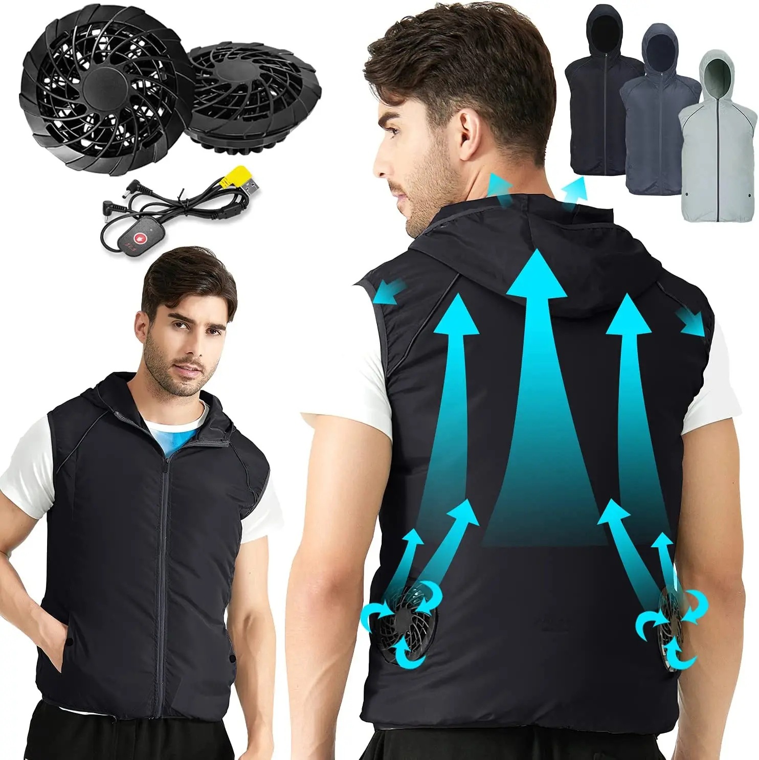 Summer Sport Fan Air Condition - Outdoor Sport Jacket Women'S 评论和价格