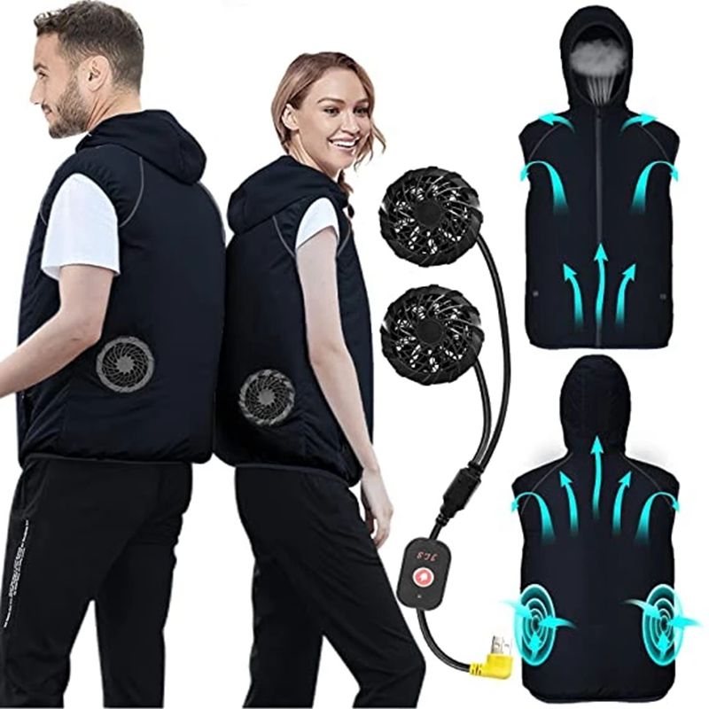 Summer Sport Fan Air Condition - Outdoor Sport Jacket Women'S 评论和价格