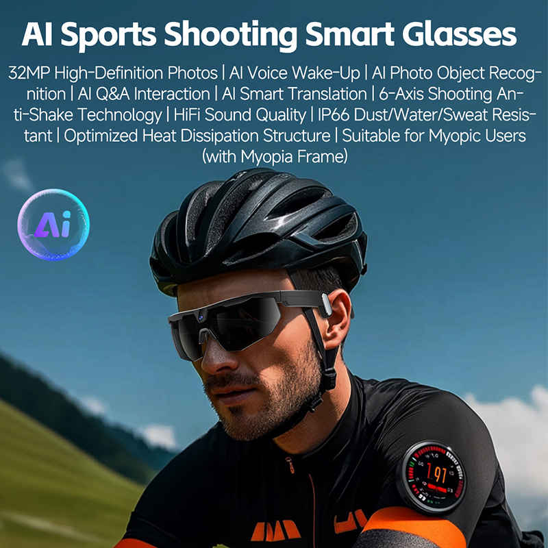 New Cool Cycling Smart Glasses - Outdoor Sport Glasses 评论和价格