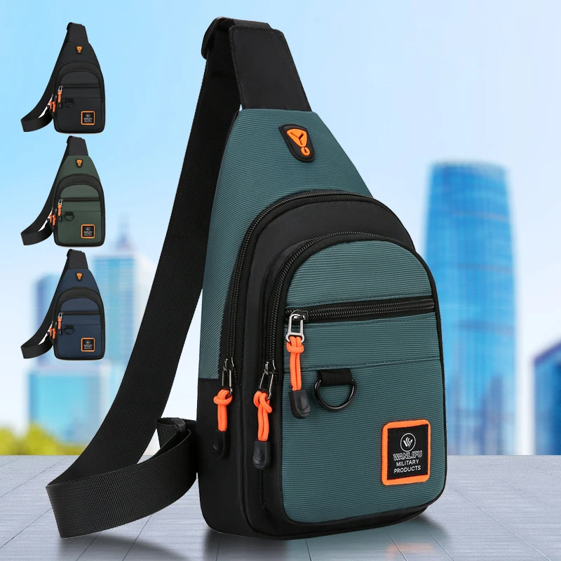 NEW Men's Chest Bag Men's Leis - Outdoor Sport Backpack 评论和价格