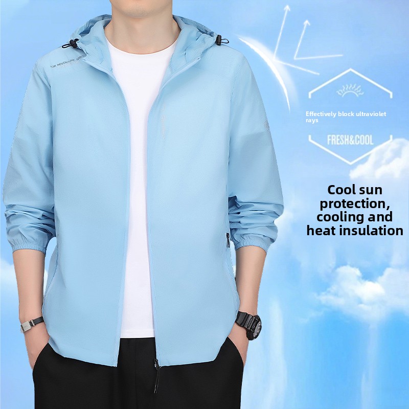 Summer Men Waterproof Quick Dr - Outdoor Sport Waterproof Jacket 评论和价格