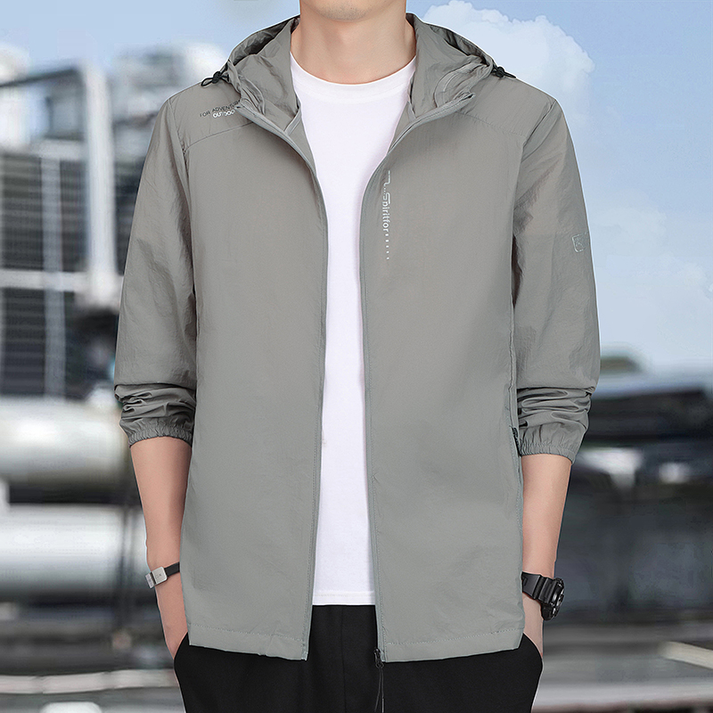 Summer Men Waterproof Quick Dr - Outdoor Sport Waterproof Jacket 评论和价格