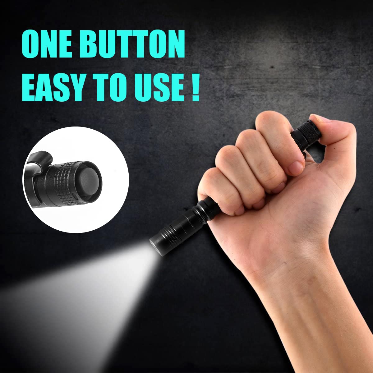 Portable Mini LED Pen Flashlig - Outdoor Sport Activity 评论和价格