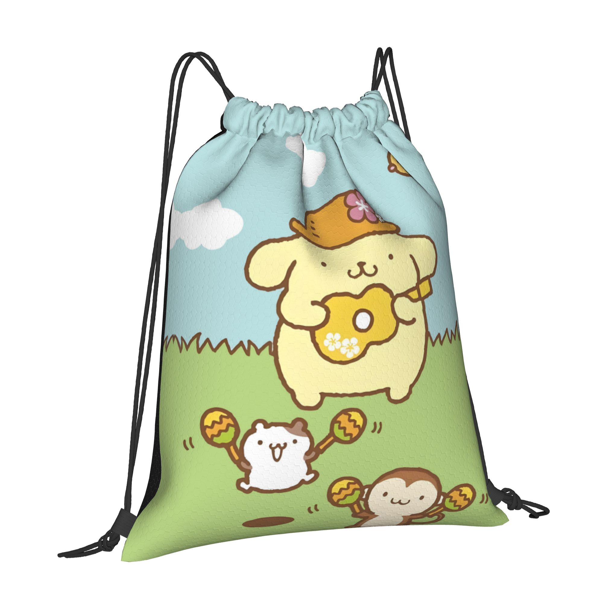 Custom P-Pompompurines Drawstr - Outdoor Sport Backpack 评论和价格
