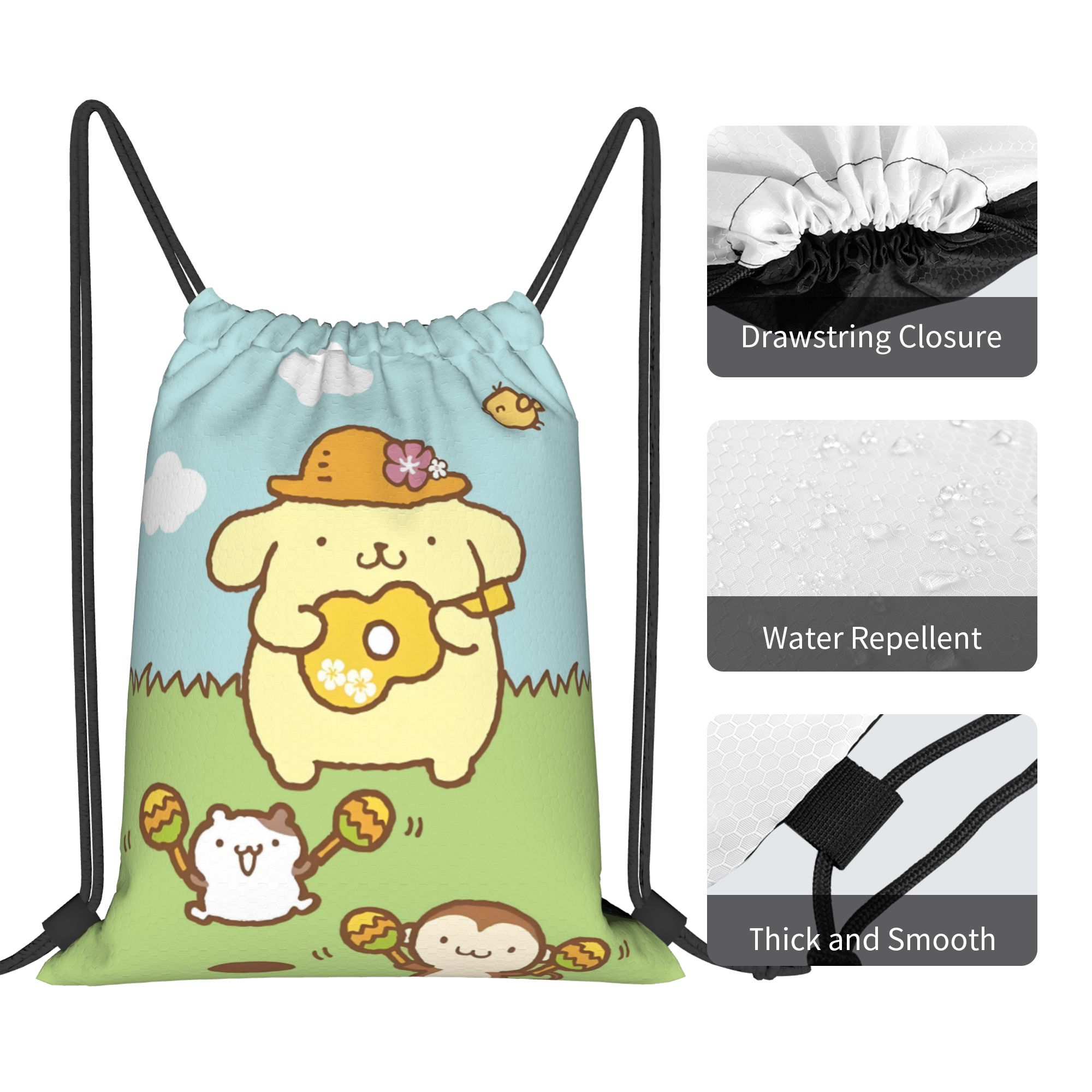 Custom P-Pompompurines Drawstr - Outdoor Sport Backpack 评论和价格