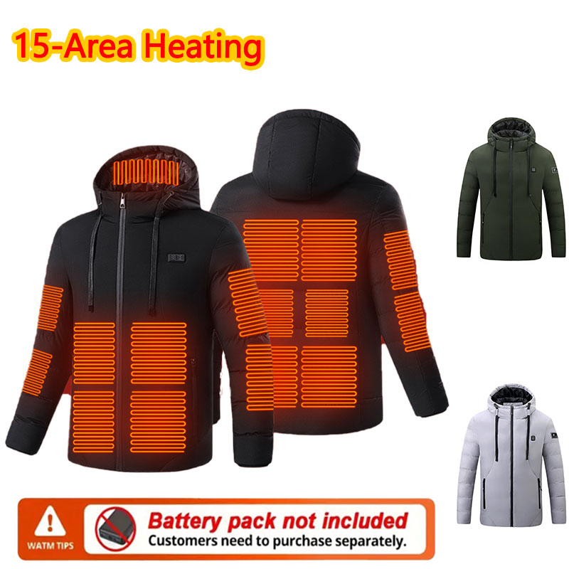 15 Area Heated Winter Hooded J - Outdoor Sport Jacket Women'S 评论和价格