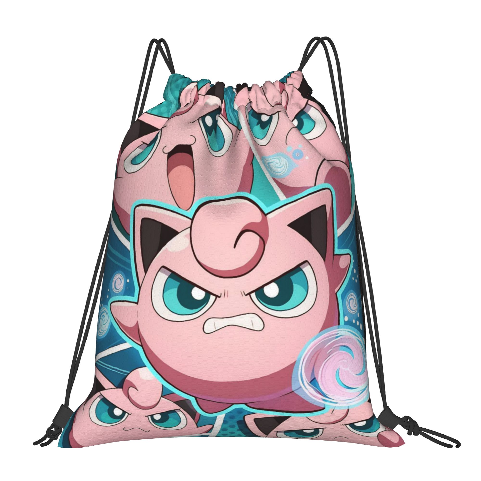 Jigglypuffs Pink Kawaii Drawst - Outdoor Sport Backpack 评论和价格