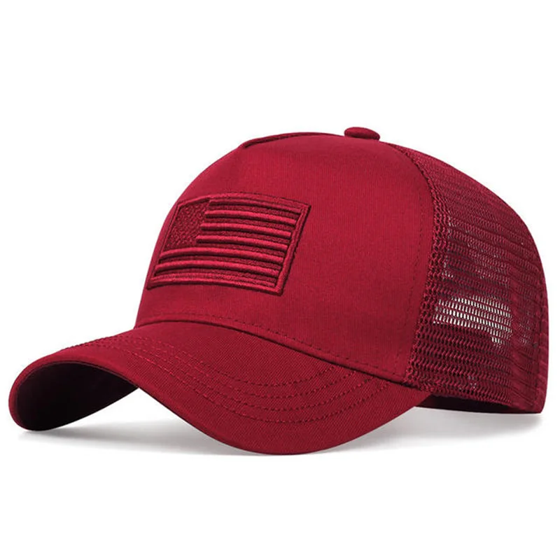 USA Flag Mesh Baseball Cap Sum - Outdoor Sport Usa 评论和价格