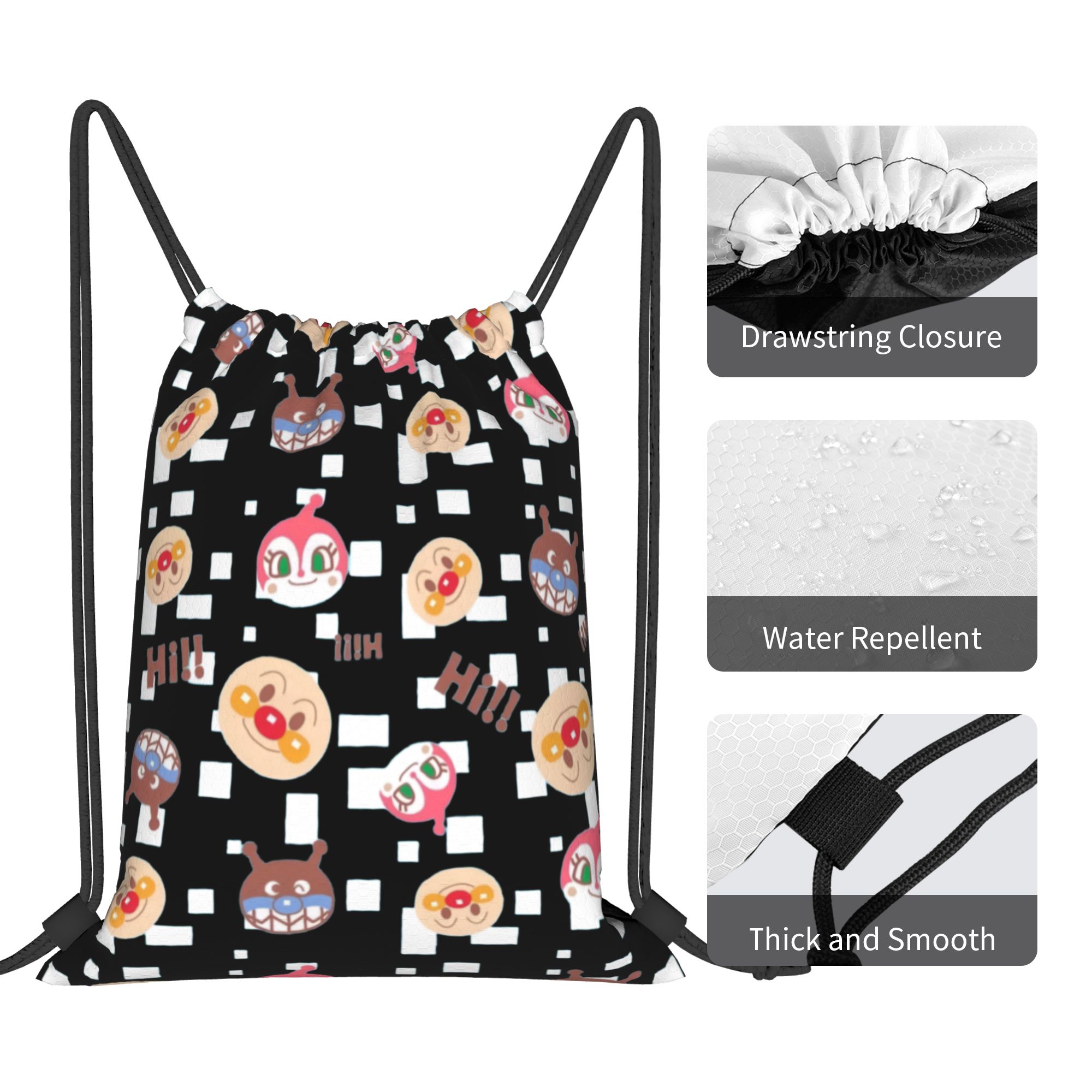 Custom Anpanmans Drawstring Ba - Outdoor Sport Backpack 评论和价格