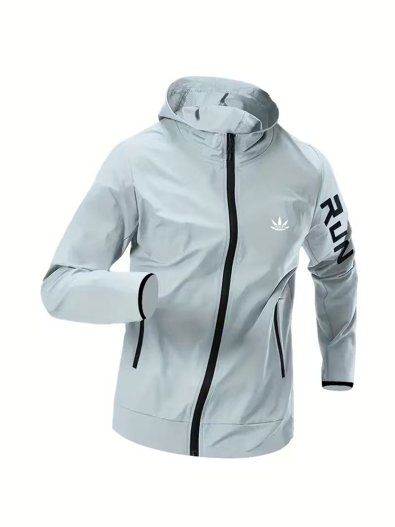 Mens Run Hooded Windbreaker Ja - Outdoor Sport Waterproof Jacket 评论和价格