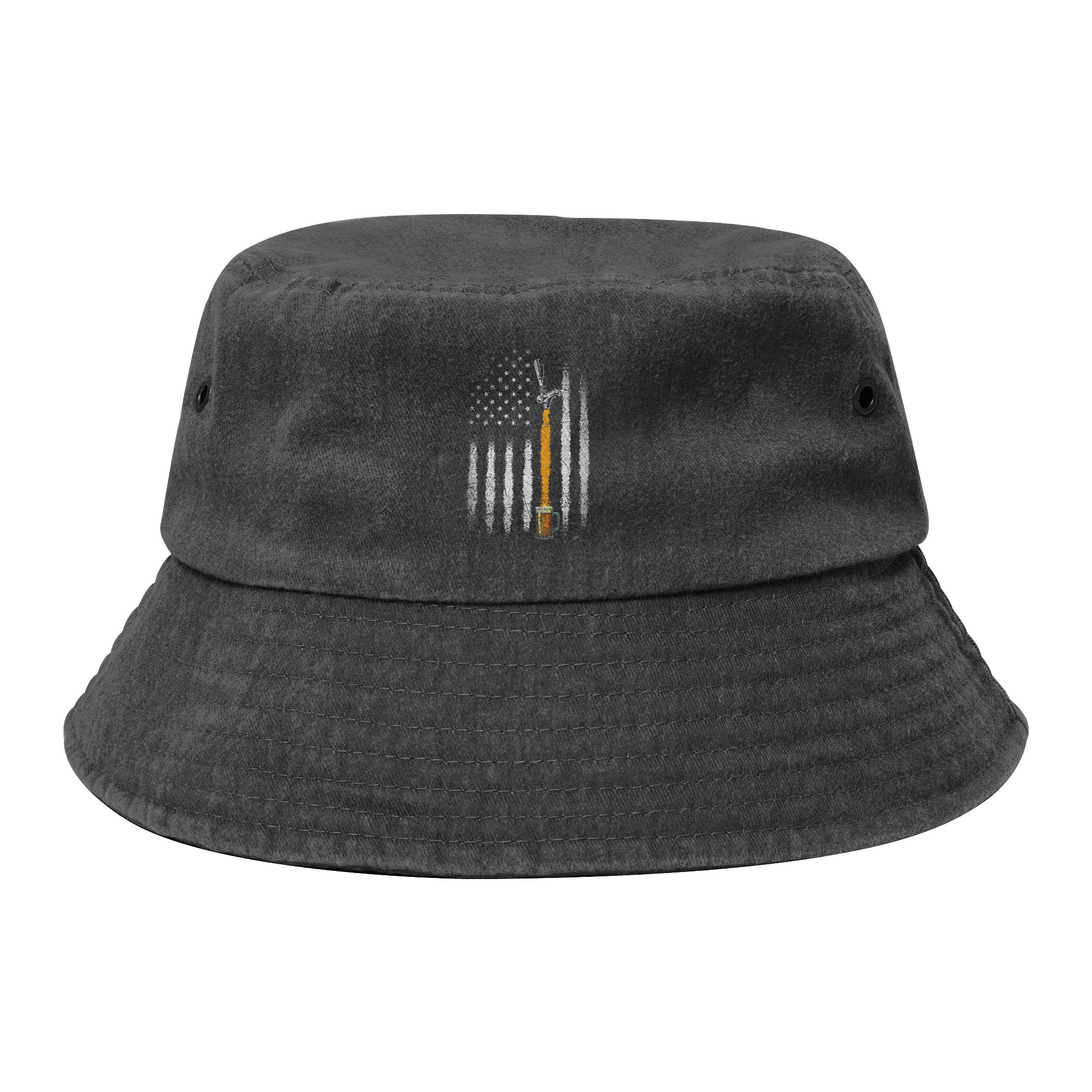 USA Flag Beer Bucket Hat Men W - Outdoor Sport Usa 评论和价格