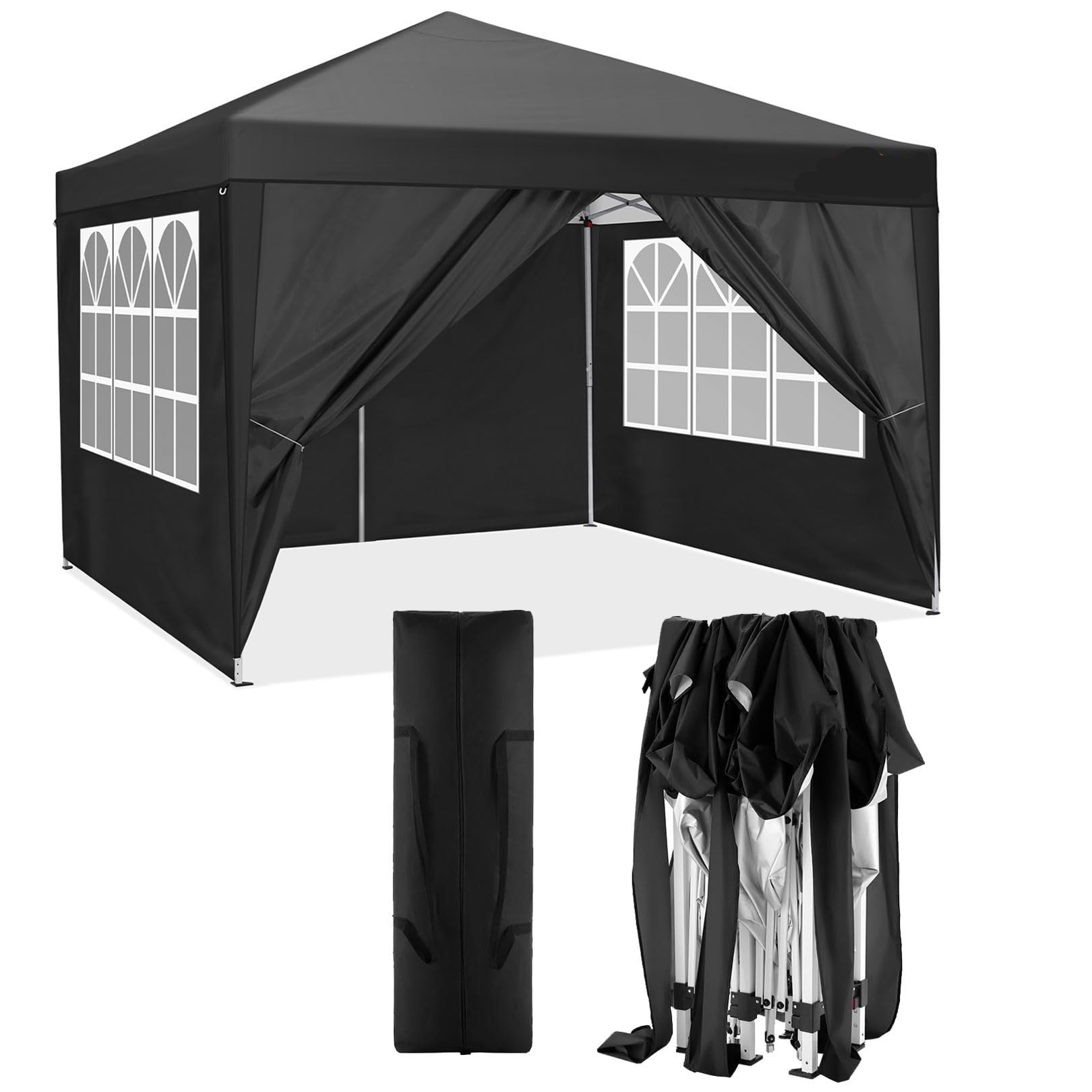 10x10FT Pop up Canopy Tent, 10 - Outdoor Sports Center 评论和价格