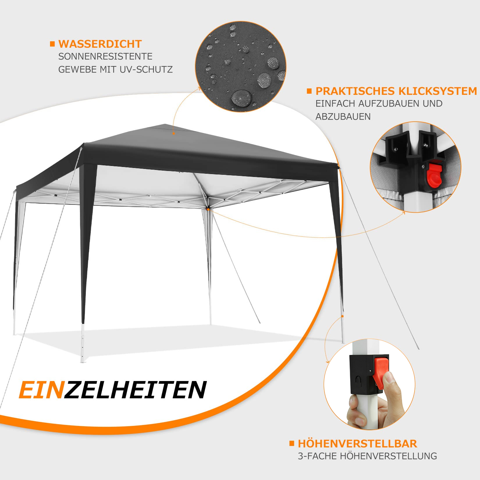 10x10FT Pop up Canopy Tent, 10 - Outdoor Sports Center 评论和价格