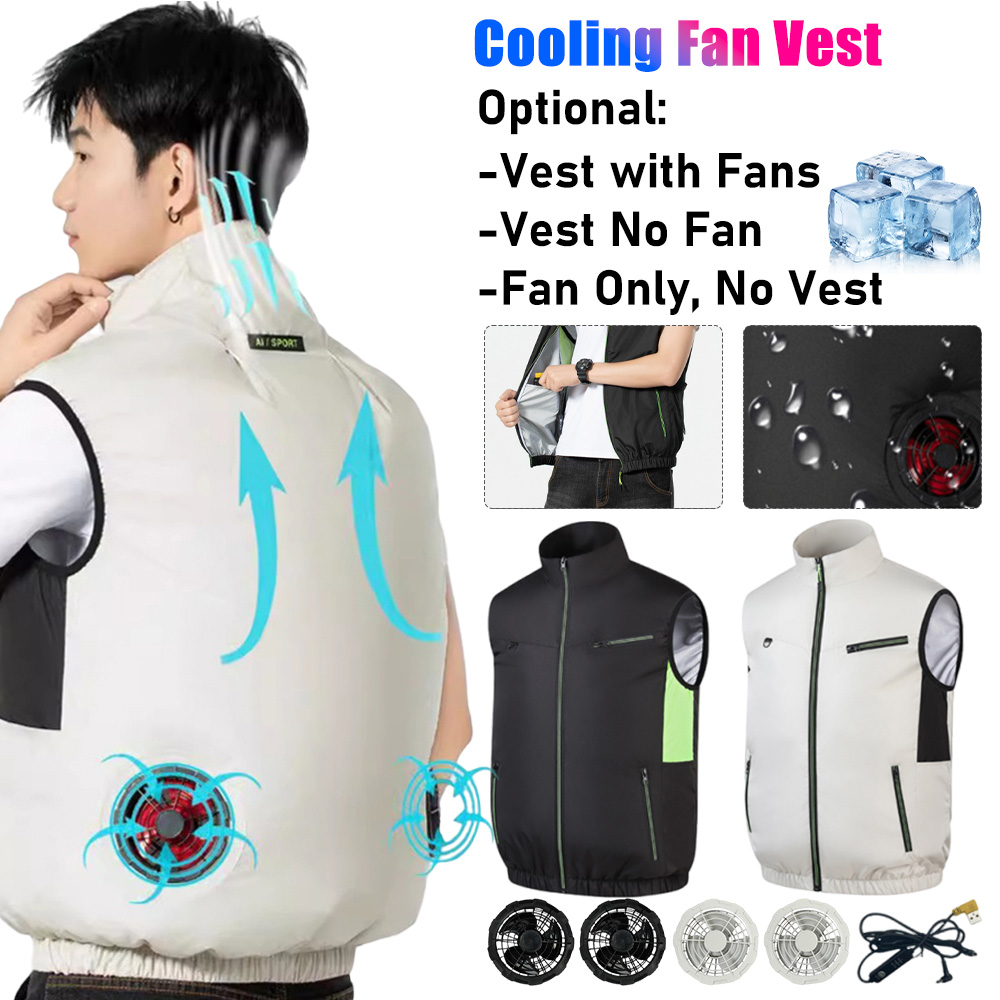 2025 Cooling Fan Vest Air Cond - Outdoor Sport Jacket Women'S 评论和价格